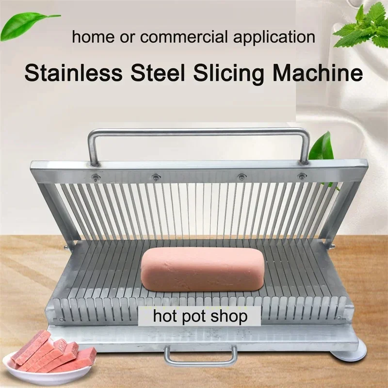 Multi-Function Slicer Steel Fruit Ham Kitchen 8mm/11mm/15mm Meat Slicer Egg Cutting Machine Stainless Cheese Slicer For Home