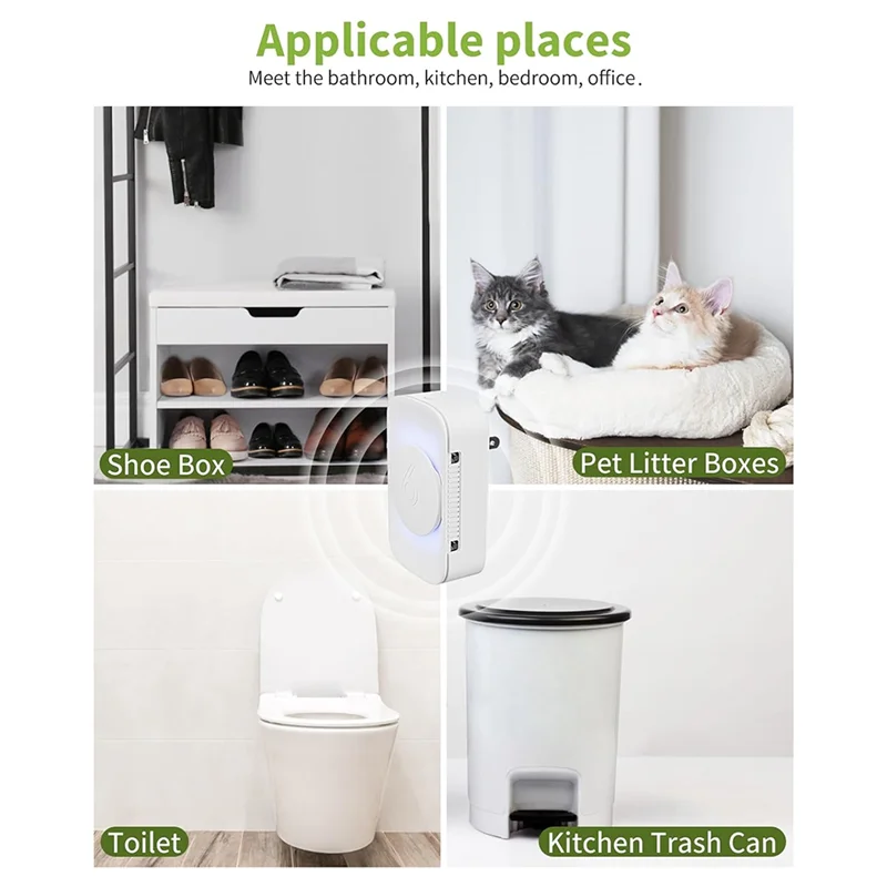 

M11kair Purifier,Dayear Air Purifier Ionizer Generator,Plug In Negative Air Purifier For Office,Room,Pets Eu Plug