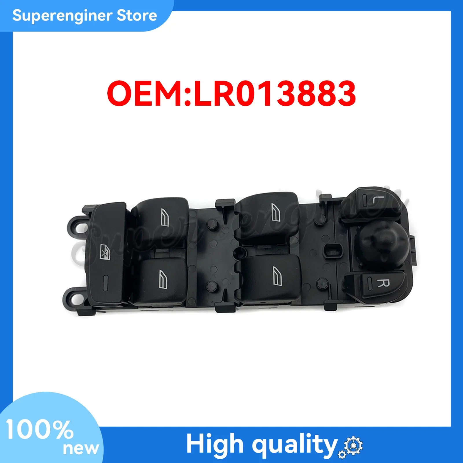 Power Window Switch LR013883 For Land Rover LR2 Range Rover Sport LR4 10-16 NEW