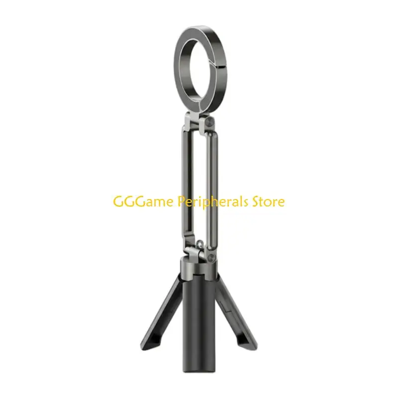 U55B Easy Carry Phone Holder Multifunction Grip Stand ABS for Stable During Outdoor Adventure