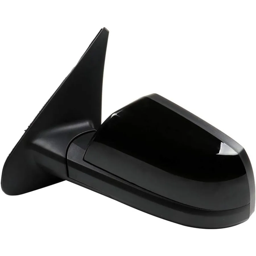 مرآة الرؤية الجانبية باللون الأسود اليدوي القابل للطي بجانب السائق مرآة جانبية للركاب مناسبة لـ 20072017 لسيارة Tundra Sequoia