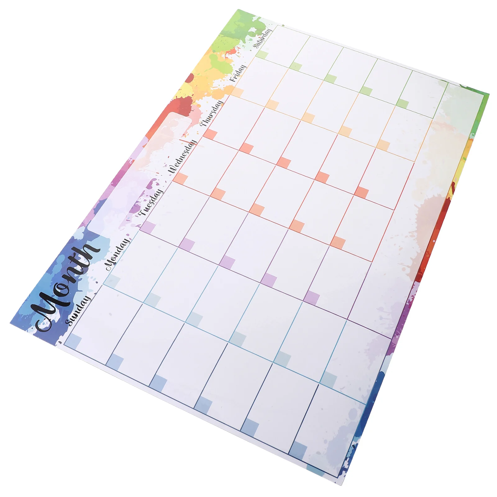 

A3 Magnetic Whiteboard Planner Dry Erase Calendar Fridge Home Office Monthly Weekly Plan Note Reusable No Residue