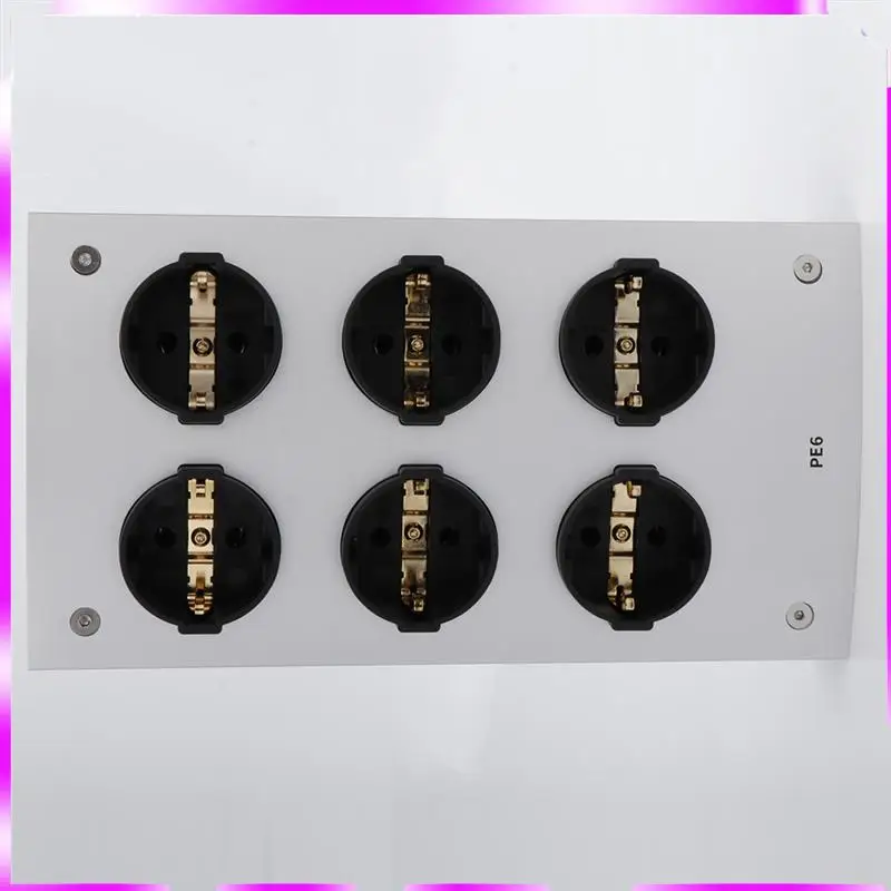 

N98R E-TP60 EU Schuko Audio Power Supply Socket Isolate Interference Purify For Enhanced Audio Experience EU PLUG