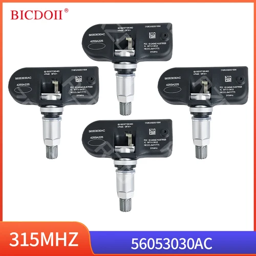 Imagen 1 del producto Sensor de presión de neumáticos TPMS de 315MHz para coche, para Jeep Compass Grand Cherokee Patriot MITSUBISHI LANCER 2007-2011 56053030AC 560530AB