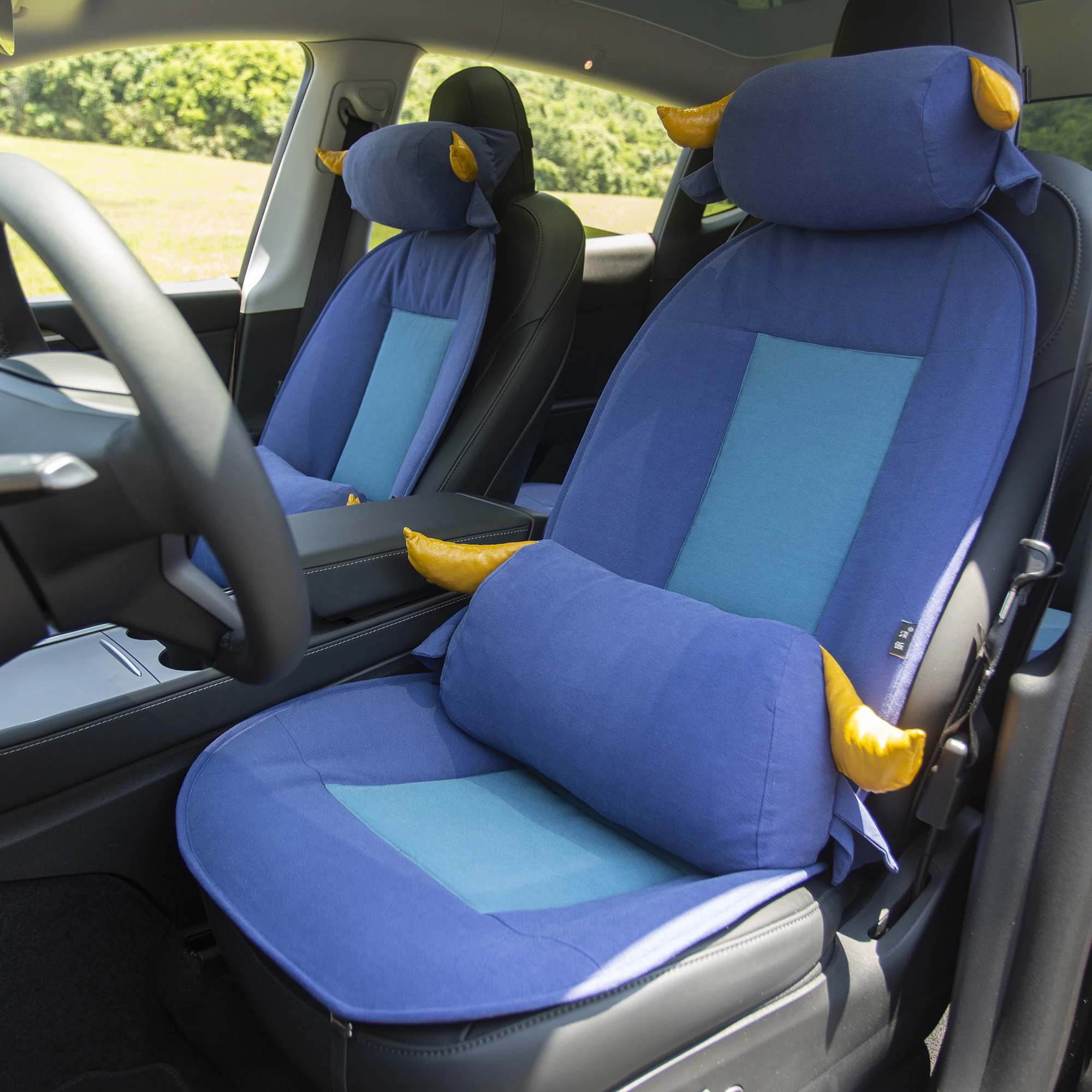 

Cloud Breathable Fabric Universal Car Seat Cover Semi-enclosed Comfortable Non-slip Four Seasons Car Seat Cover Auto Cushion