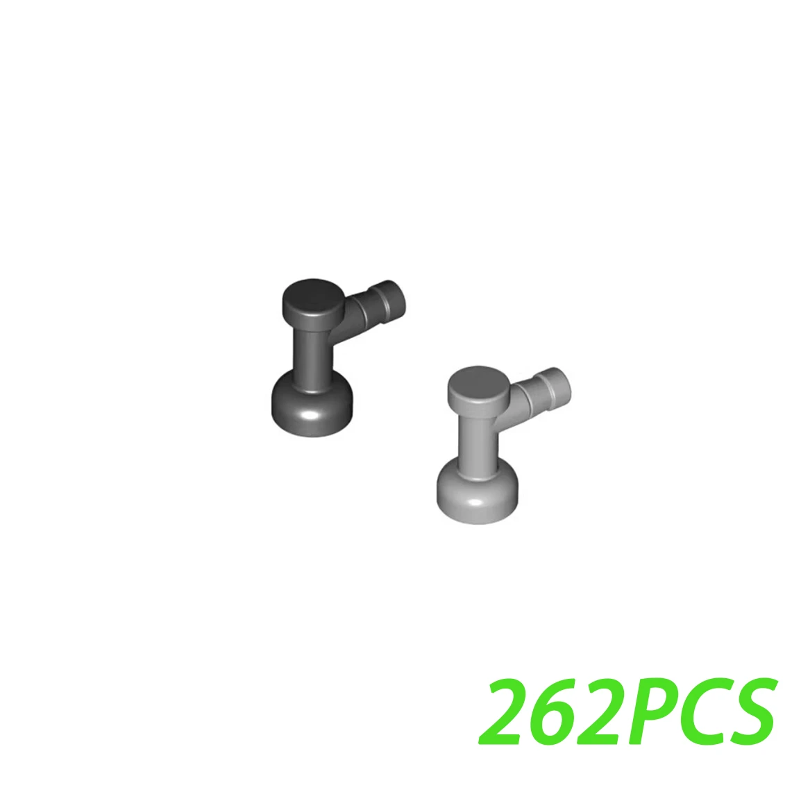 

Building Blocks MOC Parts 4599 Tap 1x1 Faucet Connecting Piece 50g with 262PCS DIY Educational Creative Gift Toys