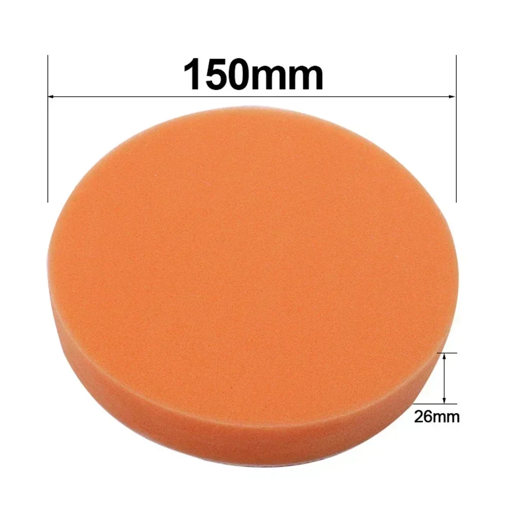 3-7inch Car Polishing Disc Waxing Pad Sponge Buffing Foam Pads Polishing Removes Scratches Car Polisher Drill Wheel Adapter