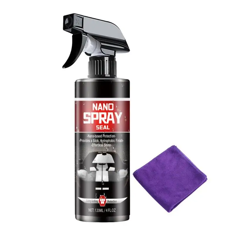 

Coating Agent Spray Car Paint Repair Shiny Coating Spray Quick Car Coating Wax With Towel Coating Spray For Auto Car Detail