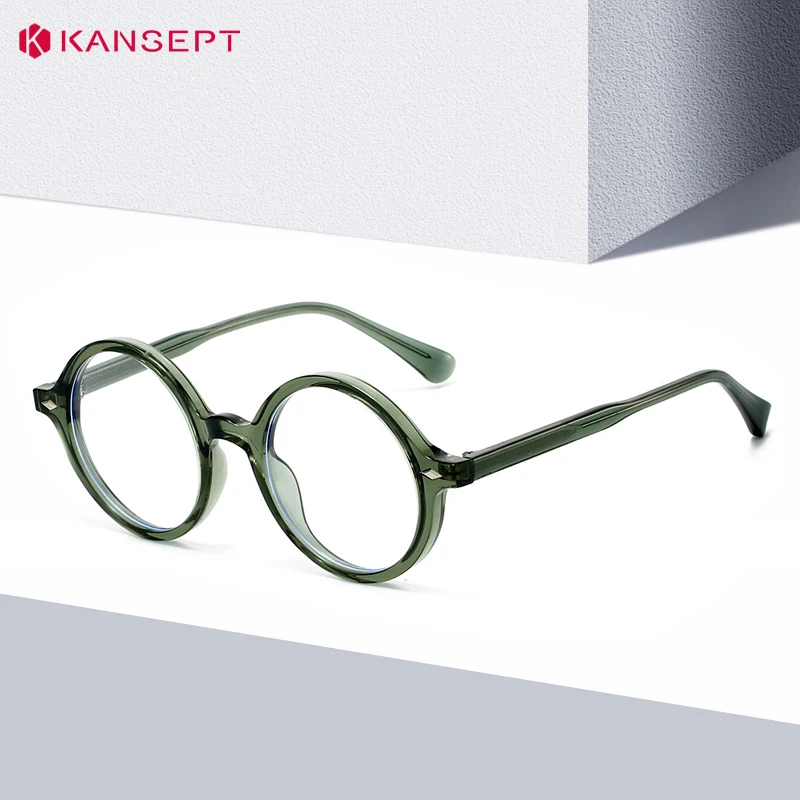 

KANSEPT круглые очки мужские стильные женские очки для чтения стеклянные люнеты линзы для близорукости очки-3 мужские солнцезащитные очки очки