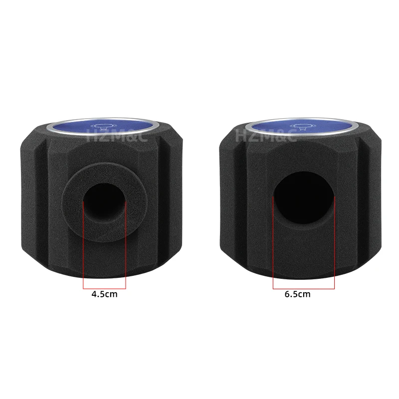 Condenser microphone acoustic noise reduction windproof screen anti blowout sound insulation cover