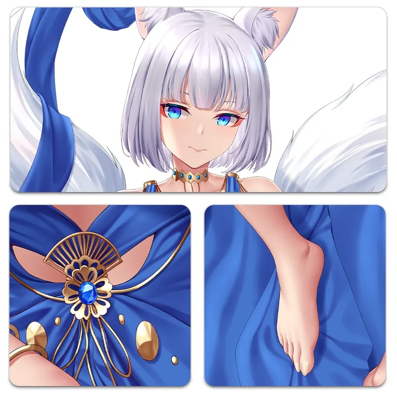 Bilan Hangxian Kaga (white-tailed Magnificence) (azur Lane) Pillow Cover Body Pillowcase Dakimakura