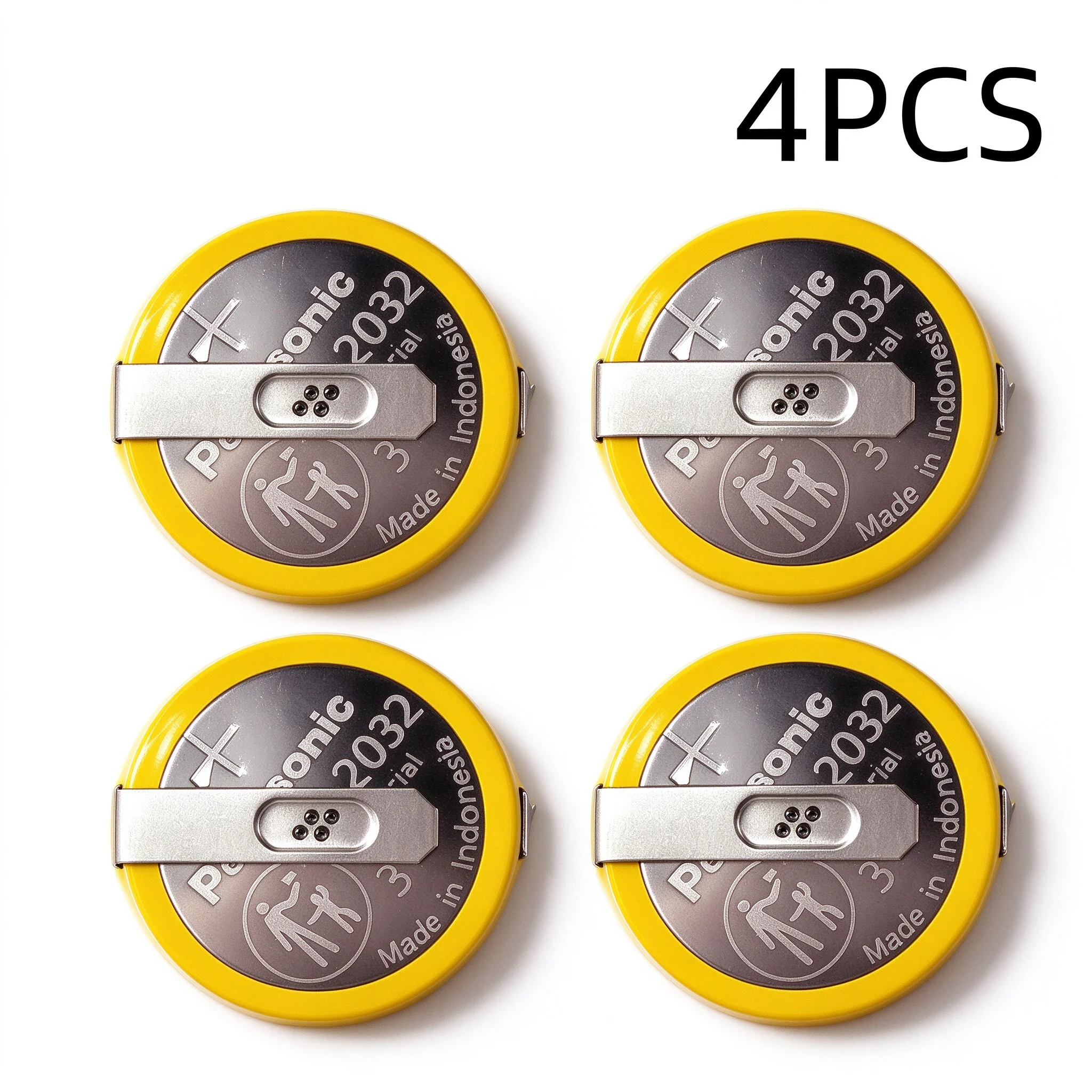 Original Panasonic #CR2032 2032 Battery With Wire Solder Tabs Disassemble Battery Wire Motherboard BIOS CMOS Battery
