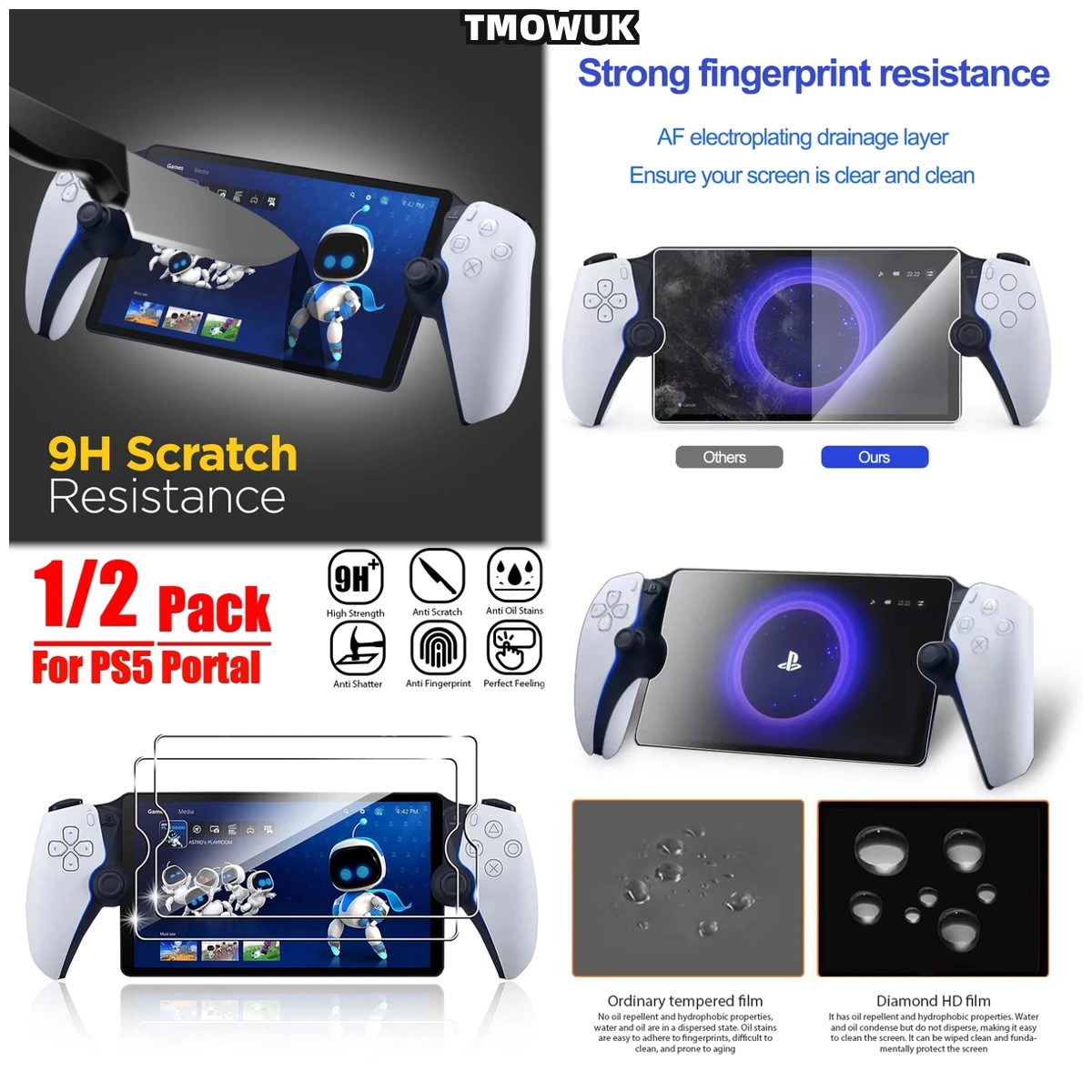 

Nano Technology Screen Protector For Sony PlayStation Portal 5 PS5 - Superior Clarity