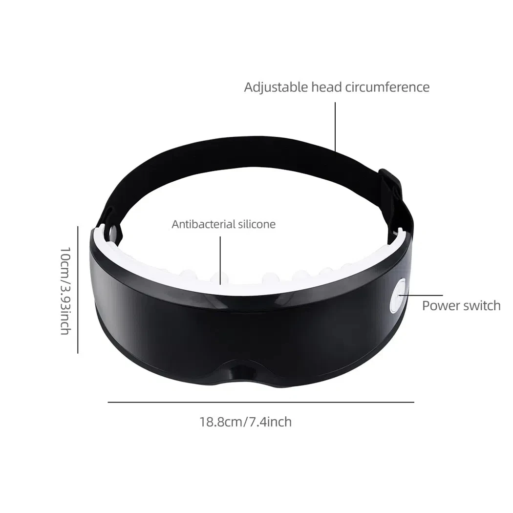 Eye Massager Magnetic Therapy Vibrator Smart Eye Massage Instrument Removal 9 Modes Relieves Fatigue Eyeball Massage image 6