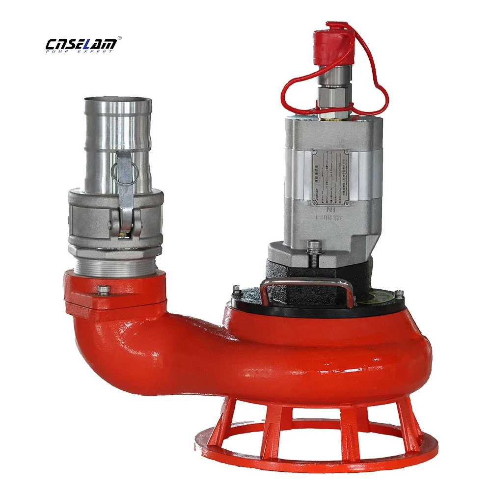 high pressure high flow hydraulic submersible water pump for flood control