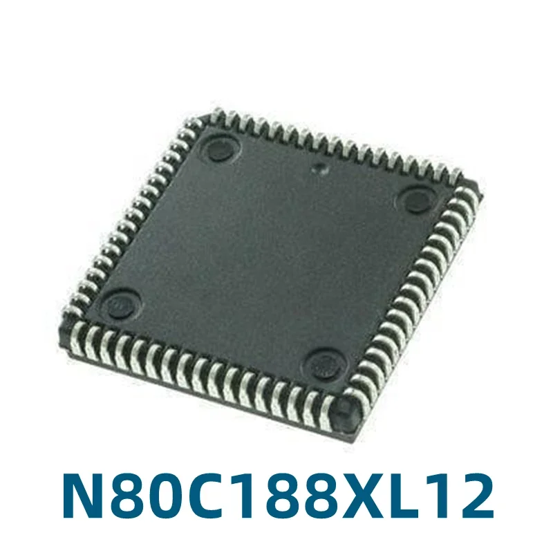 1PCS New  Microcontroller Chip for N80C188XL12 N80C188 PLCC-68 Original