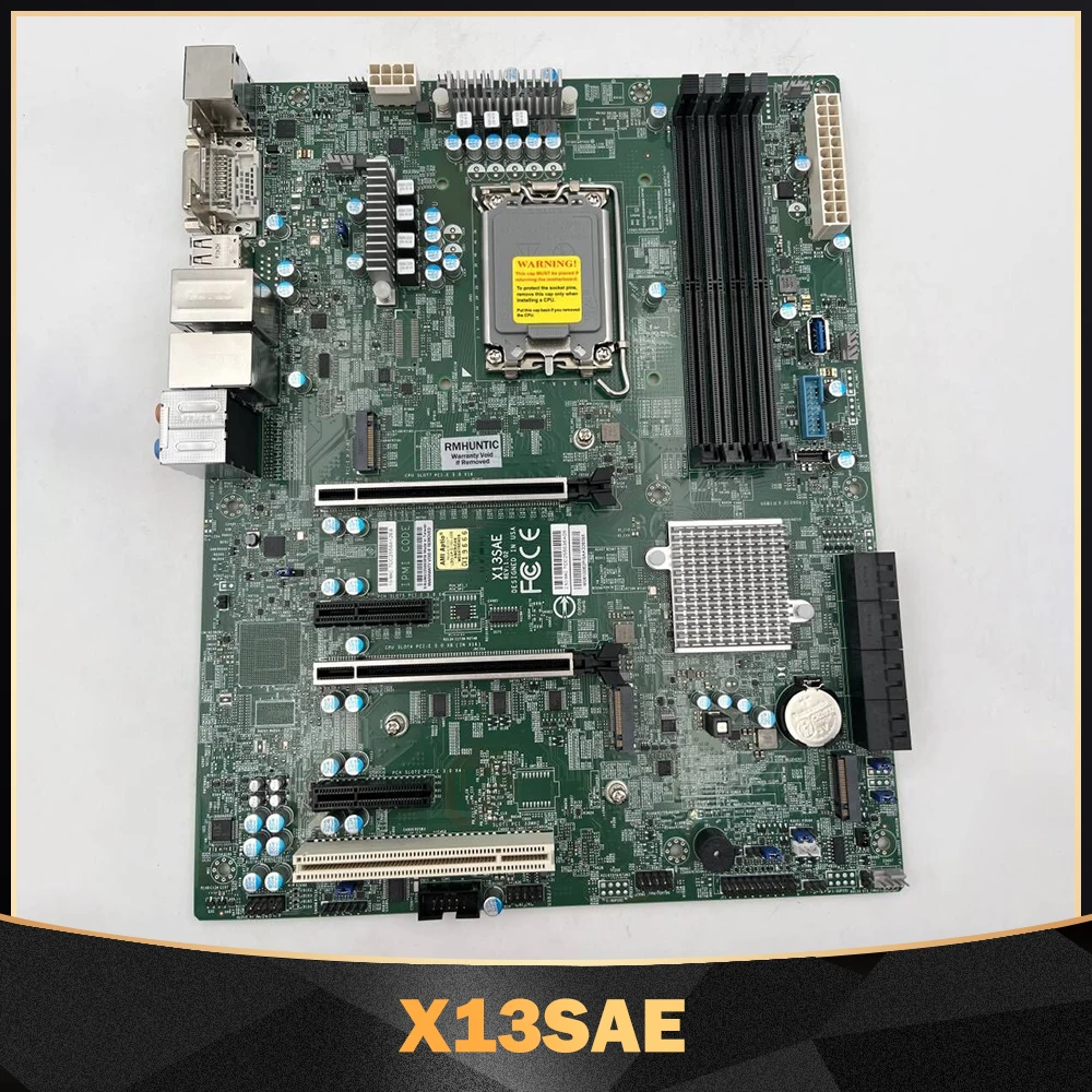 

W680 12th Core DDR5 PCI-E5.0 Single Channel Workstation Motherboard For Supermicro X13SAE