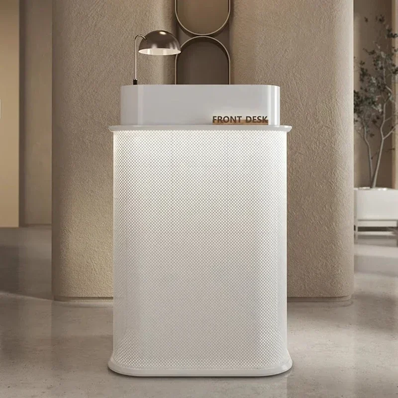 Small Office Room Reception Desk Study Balie Restaurant Reception Counter Beauty Salon Shop