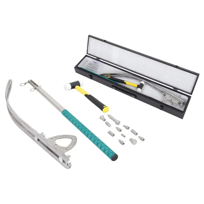 Groothandel hoge kwaliteit 15-delige plaatwerk hamerset gereedschap voor auto carrosserie deukreparatie hamer