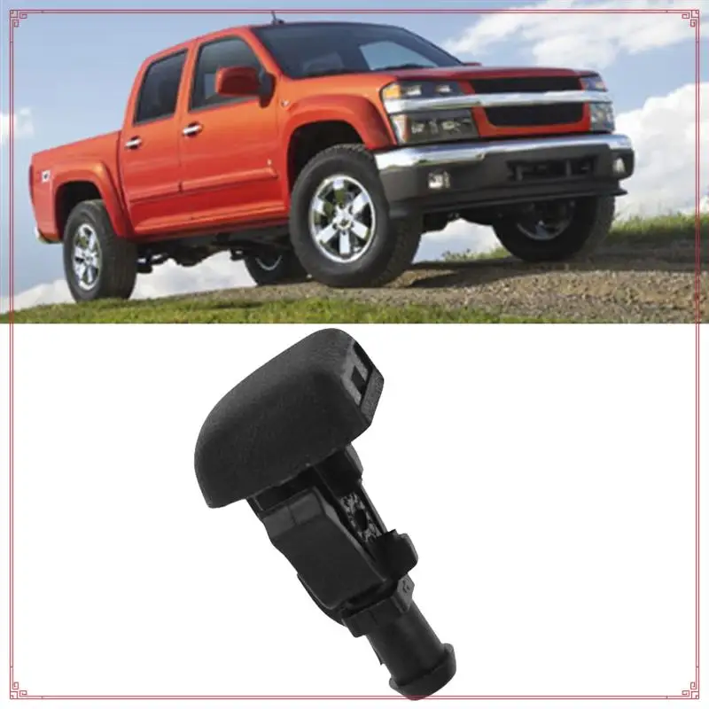 Car Front Windscreen Washer Nozzle Jet 20820073 25865573 For  Colorado GMC Hood Windscreen Washer Spray Jet