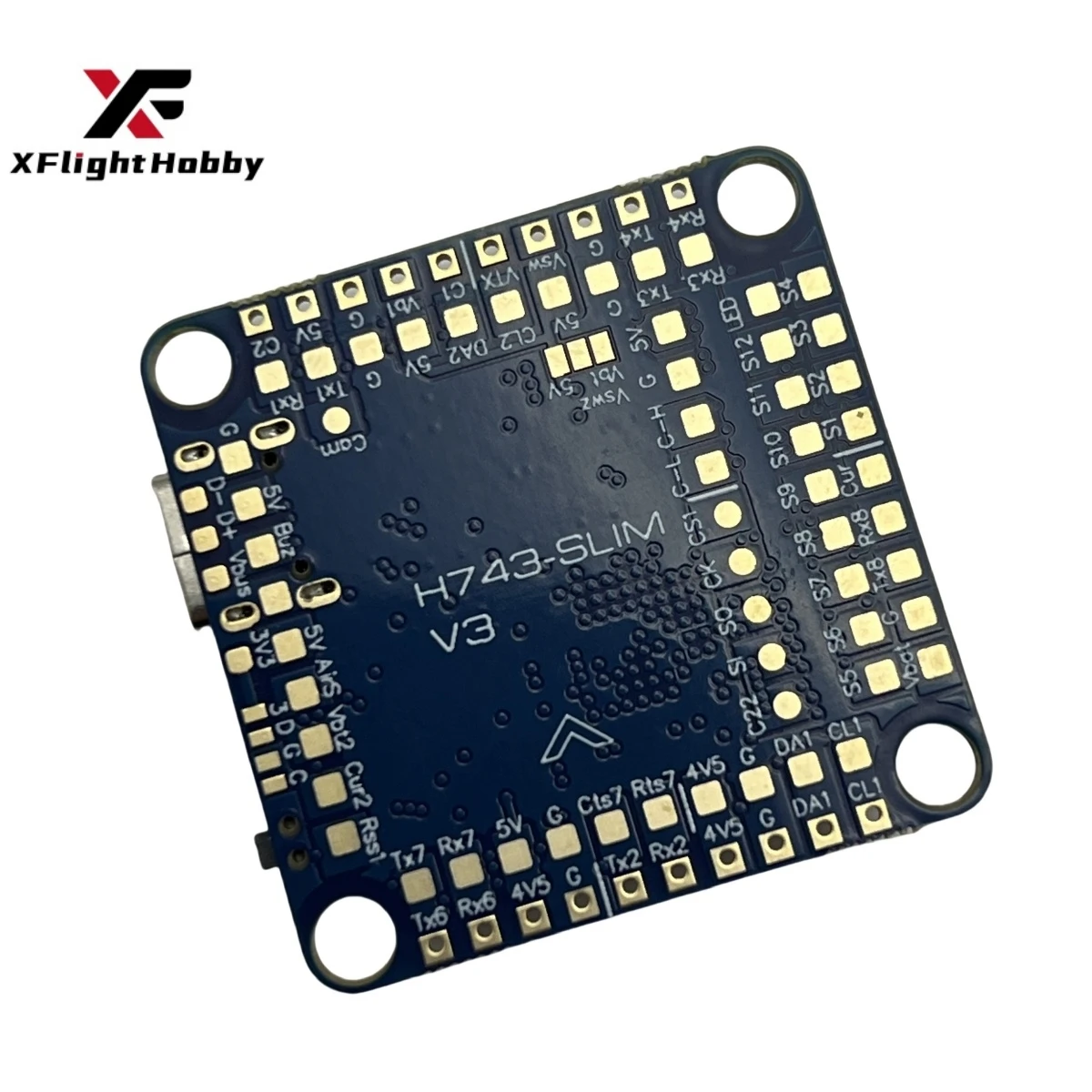 

FC H743 SLIM V3 Flight Controller STM32H743 2-8S Lipo 30.5X30.5mm Betaflight INav for FPV Drone Quadcopter