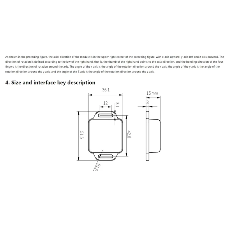

A69E9-Axis Wifi Attitude Sensor Attitude Angle Magnetic Field Tilt Measurement WT901-Wifi Wifi Attitude Sensor