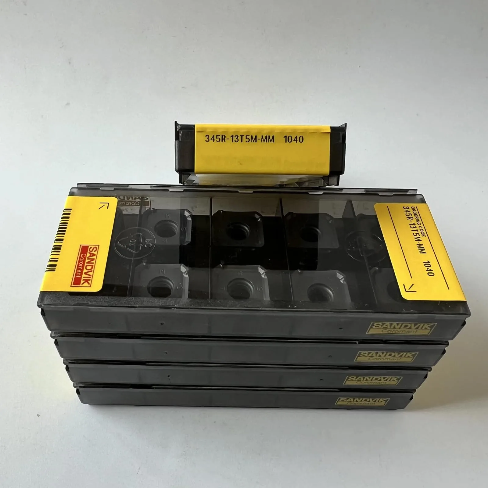 

Original SANDVIK / 345R-13T5M-MM 1040 / Hard alloy CNC Blade 10 Pcs