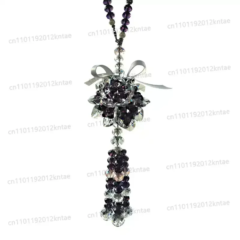 Car pendant goddess style popular car interior rearview mirror crystal pendant decoration car accessories