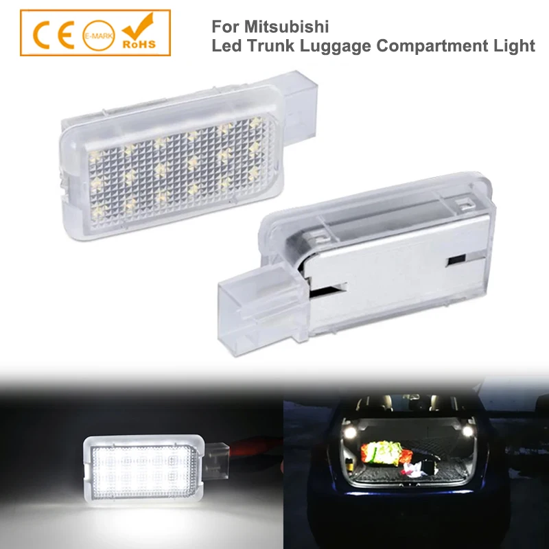 

2Pcs Car LED Luggage Trunk Lamp for Mitsubishi ASX Super Bright Same Plug as Stock Lamp Trunk Lights High Power LED Chip