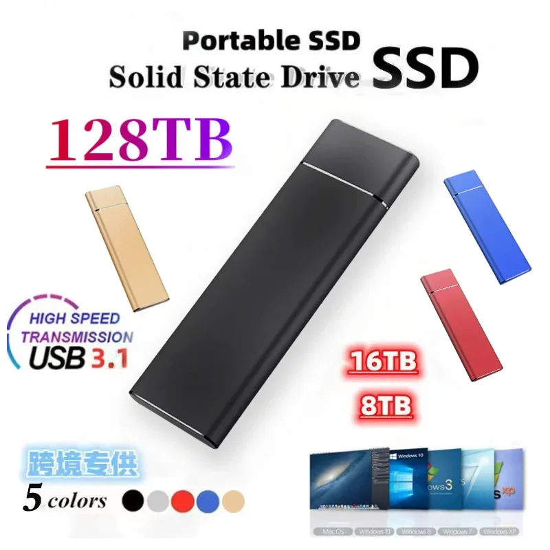 External Hard Disk High Speed USB3.0 Large Memory 1T2T4T8T16T