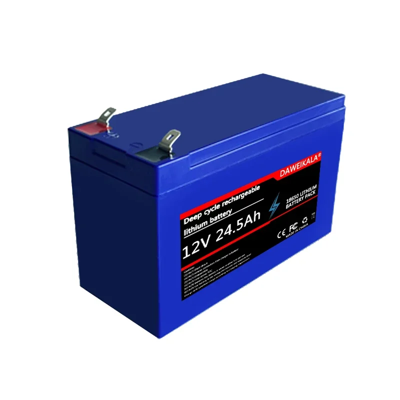 12v 24.5ah 18650 bateria de lítio 3s7p bateria recarregável para energia solar veículo elétrico bateria 12.6v 3a carregador