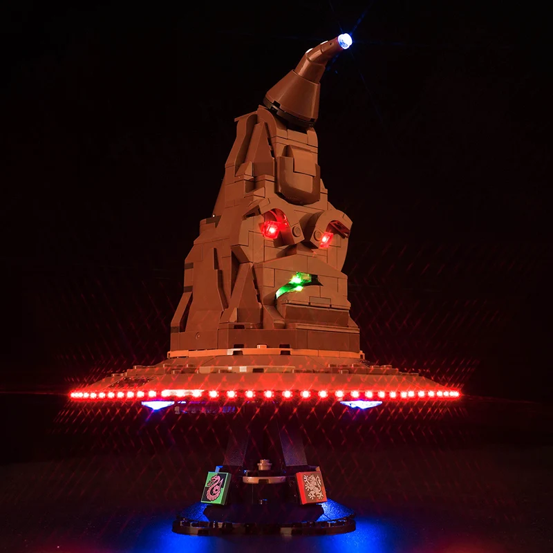 Brick Bling LED Light Modèle 76429, Convient aux cadeaux de blocs de chapeau de tri King soignés, y compris les accessoires d'éclairage uniquement