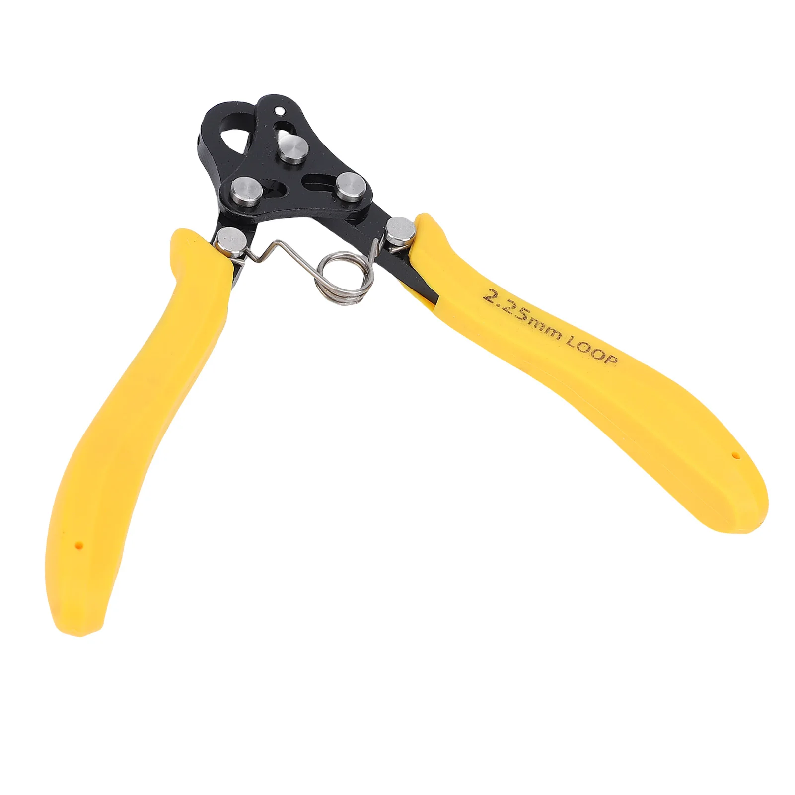 Pince à boucle de fil de 2.25mm, pince à boucle à 9 broches pour 18 à 26 jauges, fil artisanal, poignée d'enroulement en fer, cuivre, argent doré