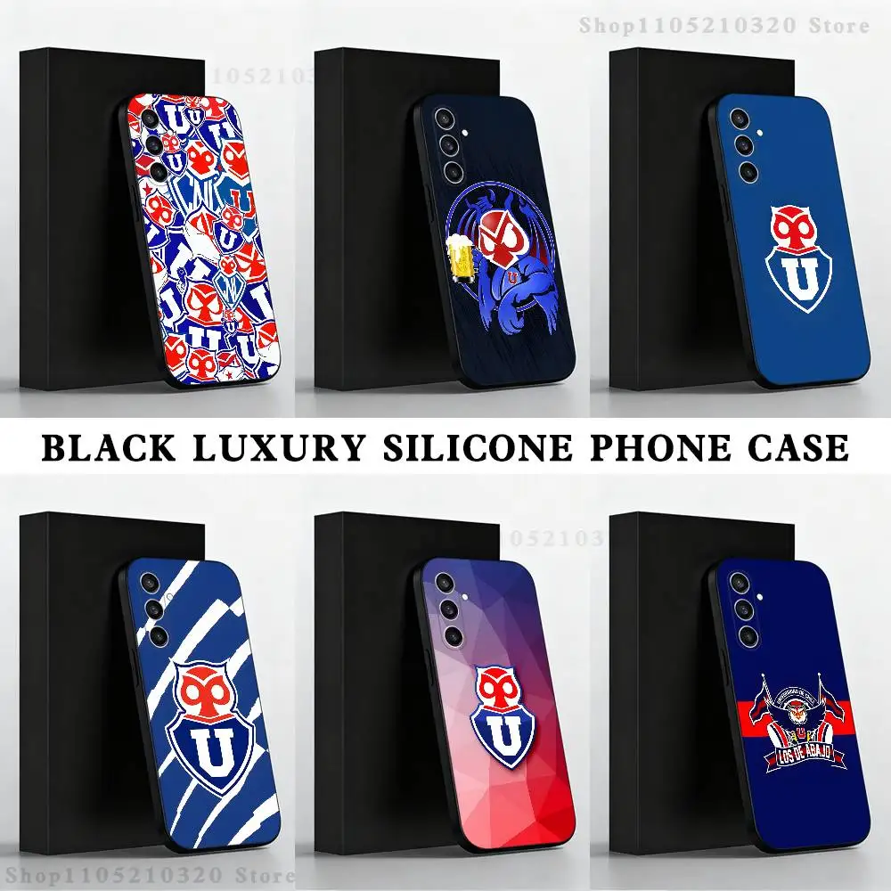 

Chiles U-University Logo Phone Case For Samsung S 25,24,23,22,30,21,10,9,Ultra,Plus,Lite,FE,4,5 G Black Soft Case