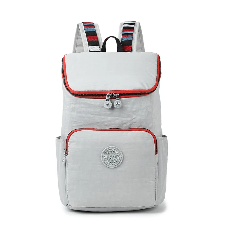 

Stylish Dual-Shoulder Backpack for Men and Women - Versatile Flap Design Laptop Book Bag, New Trendy Mommy Backpack