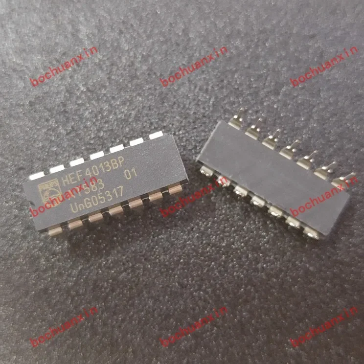 Vận Chuyển Miễn Phí! 100% Mới Ban Đầu 10 Cái/lốc HEF4013BP HEF4013 IC D-TYPE POS TRG DUAL 14DIP