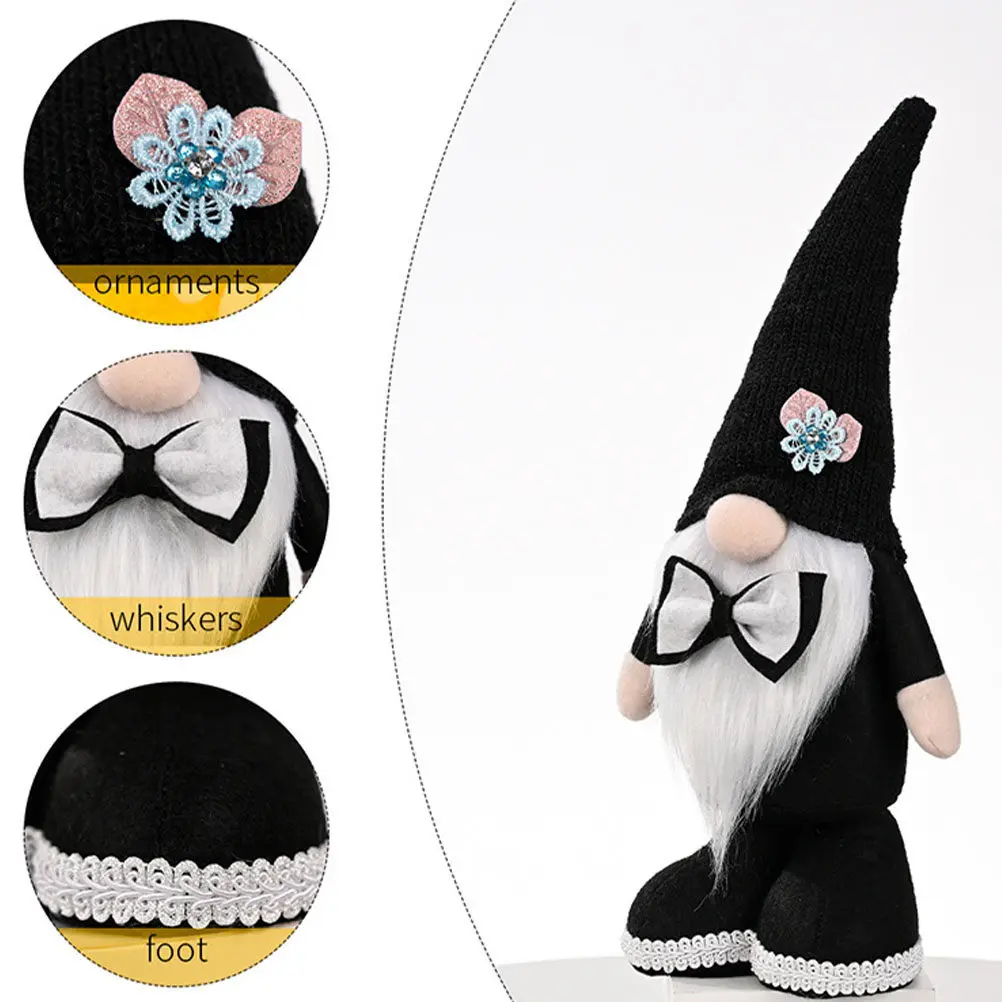 

1Pcs Wedding Decorative Gnome Adornment Lovely Dwarf Cloth Decorative Home Party Gift Christmas Rudolph Wedding Layout Decor