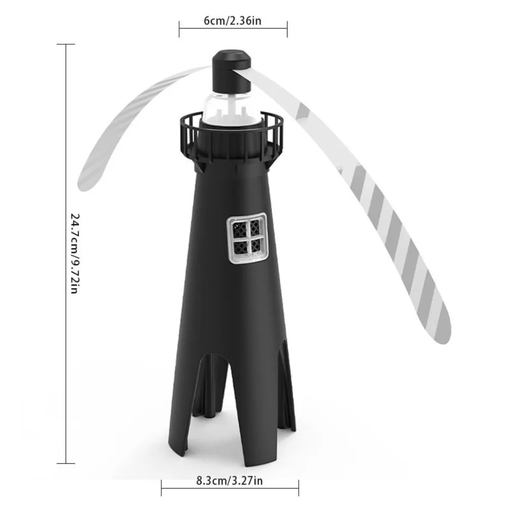 Household Rechargeable Fly Fan Portable High Low Speed Rotation Indoor Fan Flashlight Design Fly Trap Picnic