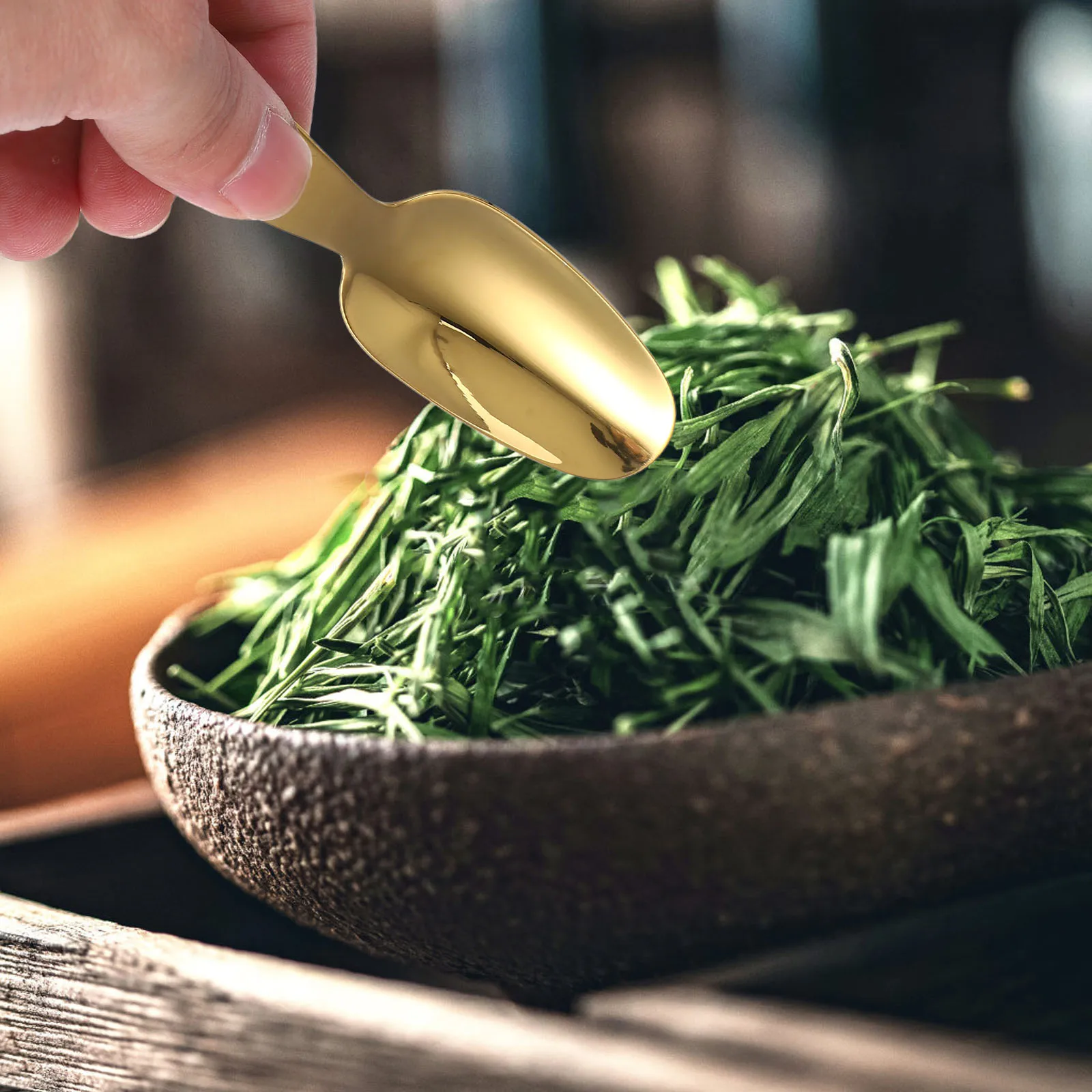 

3 Pcs Dessert Spoon Ice Cream Scoopers Serving Desert Spoons Short Handle Scoops Jar Stainless