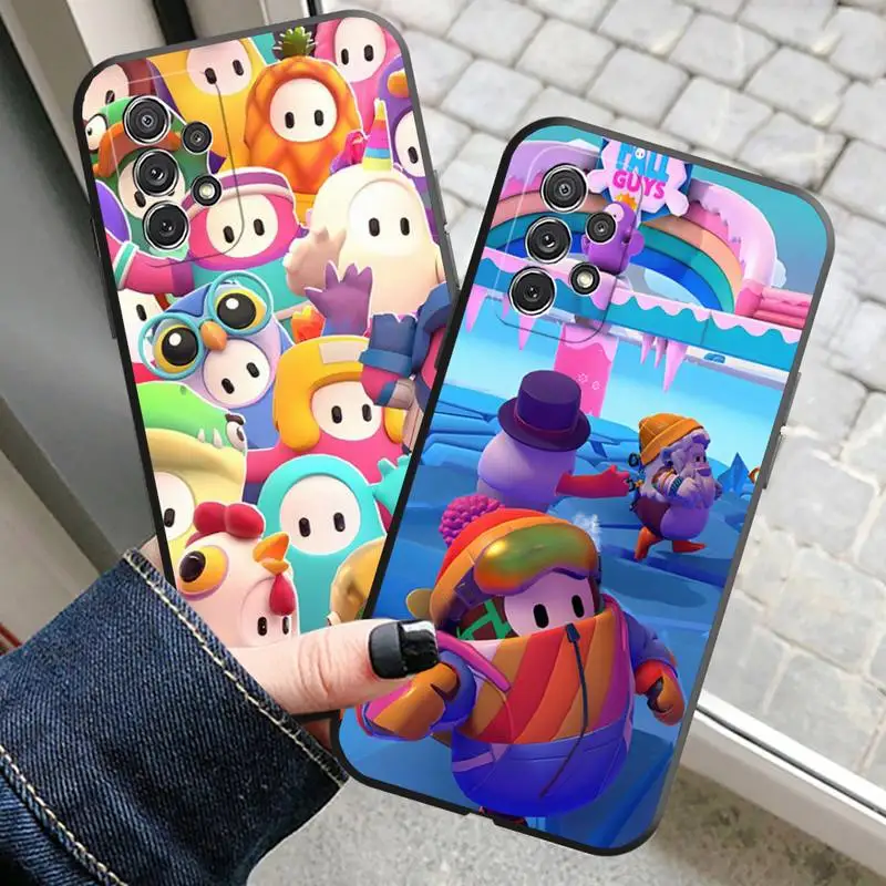 G-game Fall Guyss Phone Case For Samsung A40 A42 51 A32 A21 A22 A30 31 A50 A52 53 A70 A71 A73 72 A80 A91 S10 Lite Cover