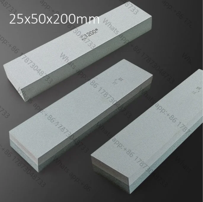 25*50*200mm Sharpening Stone Knife Sharpener Stone Wet Stones for Sharping Knives Kit for Metal Mold Cutting Grinding Polishing