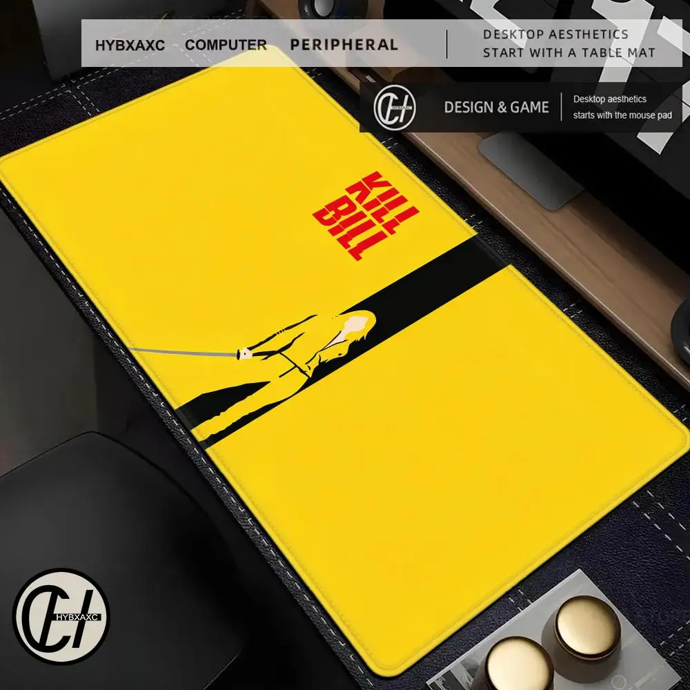 T-Thriller Mouse Pad Action Non-Slip K-Kill Lock Edge Office Student Bill Gaming Thickened Large Writing Cushion Movie HYBXAXC