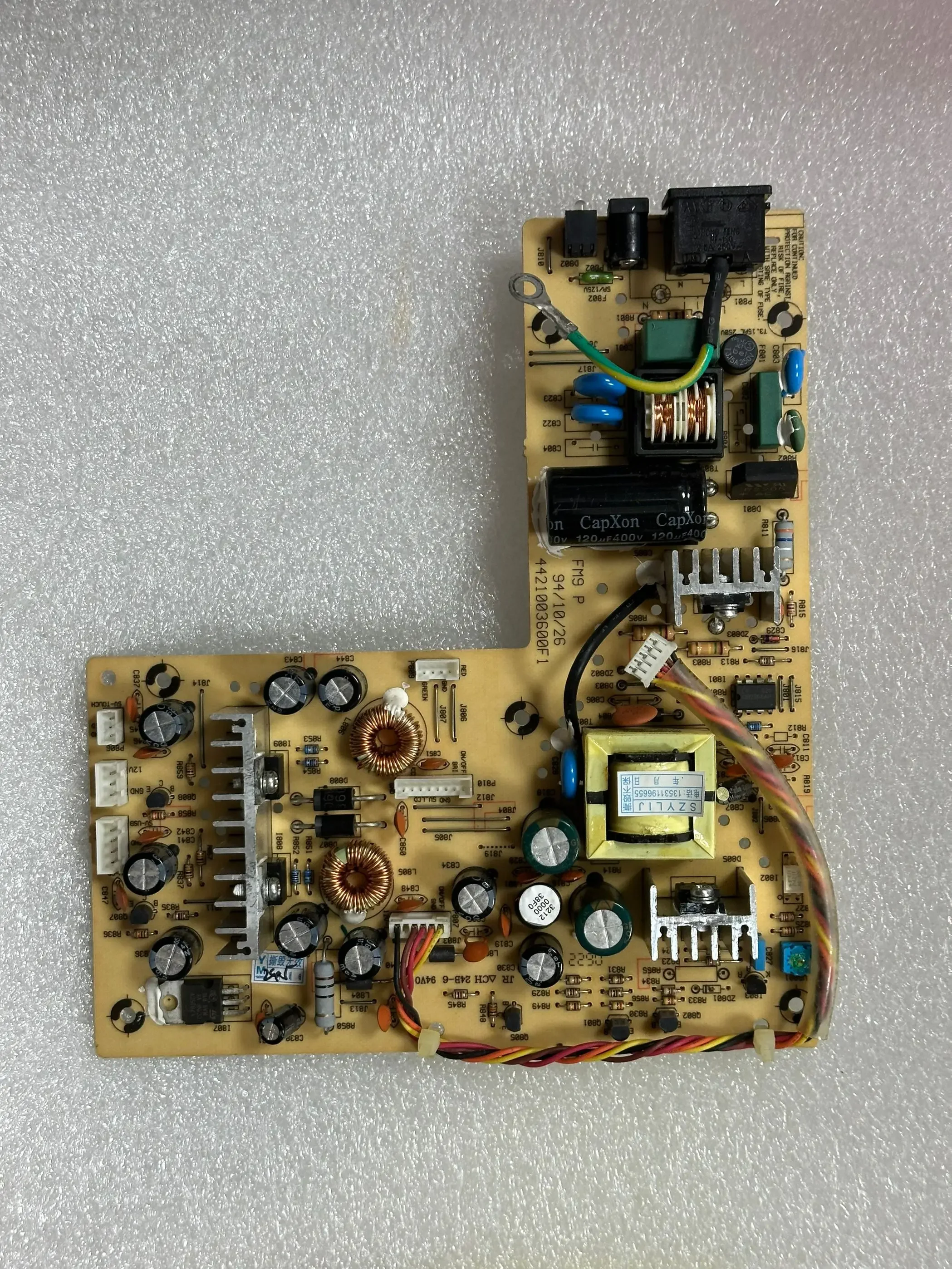 

ET1529L-8CWA 4421003600F1 FM9 E217670 58153430400FF REV:009