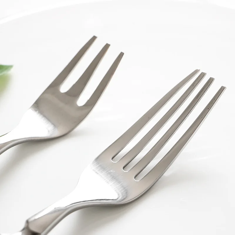 Hotel Stainless Steel Table Knife Fork Spoon Sets Teaspoon Teafork Steak Knife Cutlery Restaurant Serviing Set Black Wood Handle view 5
