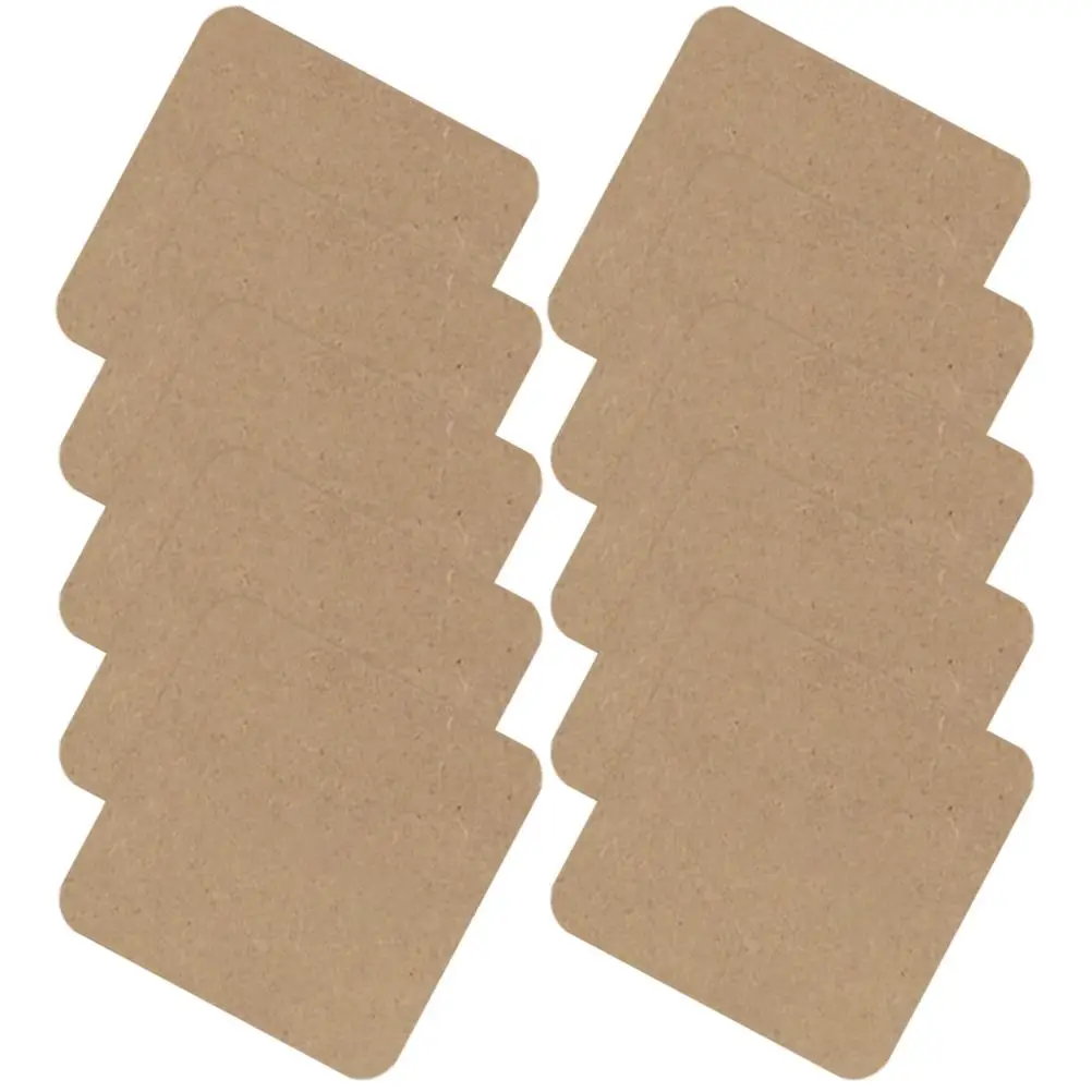 

10 Pcs Clay Backing Board Crafts Plate Small DIY Supplies Crafting Pottery Boards Wood
