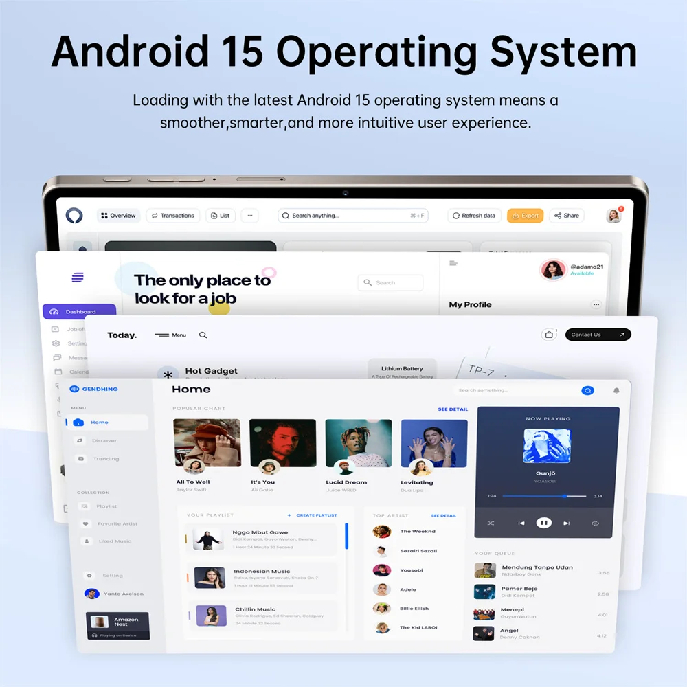 2026 لوحة جديدة 10 الترا 20000 مللي أمبير بطارية 10.1 بوصة تبويب النسخة العالمية أندرويد 22 جيجابايت + 2 تيرا بايت أقراص 4G 5G ثنائي الشريحة واي فاي للأطفال PC #6