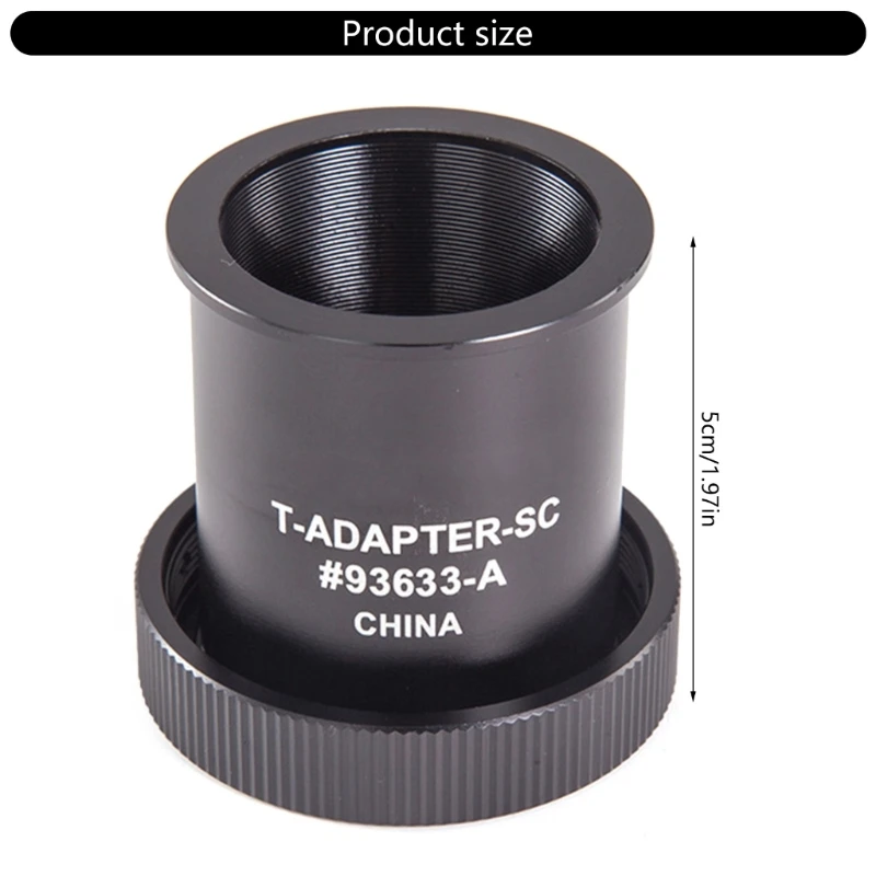 Design T Mount Adapter For DSLR Cameras Wide Compatibles for SCT Mounted Telescopes 5SE 6SE/8SEC5/C8/C11/C14