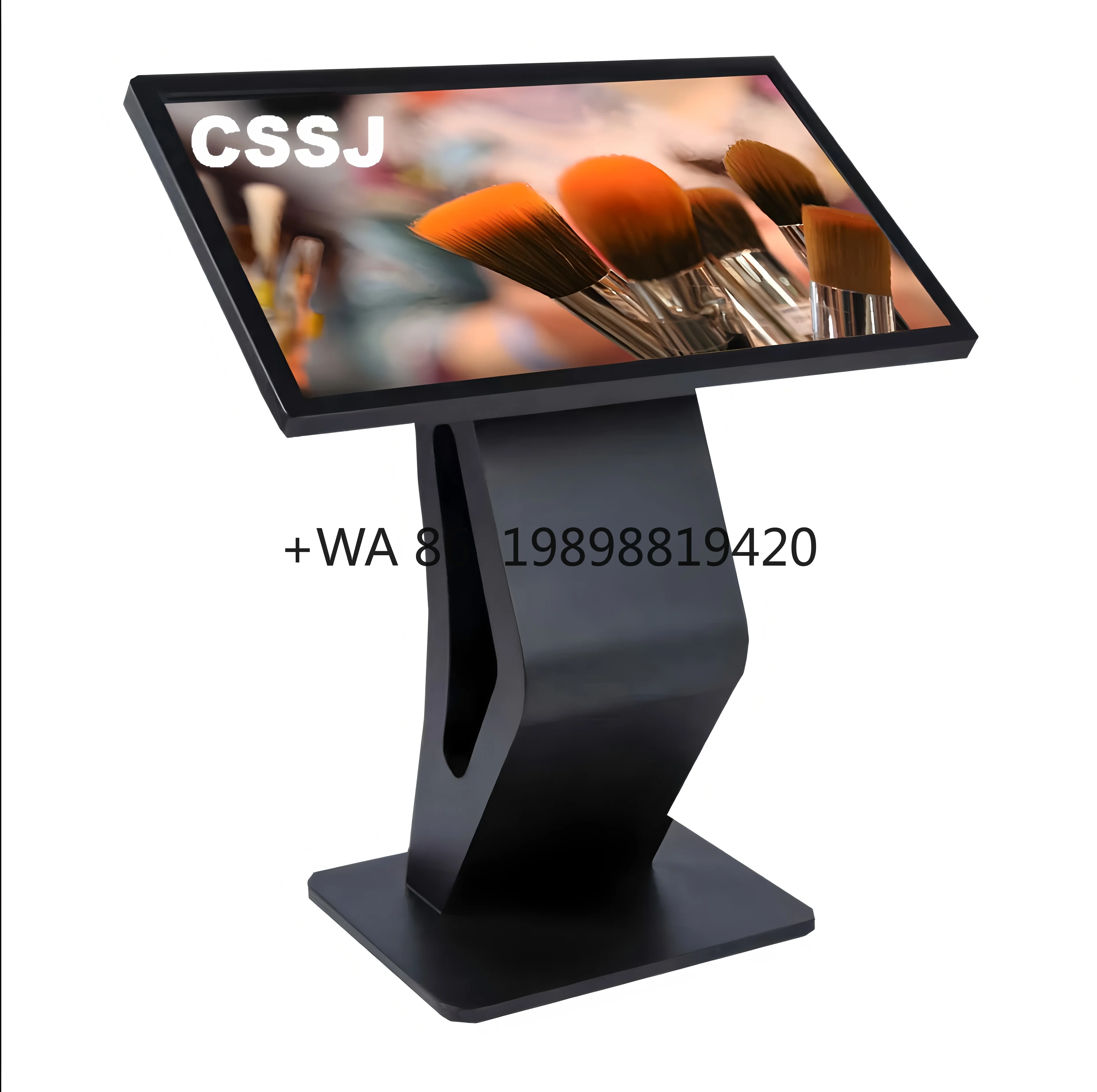 

Interactive Indoor LCD Advertising Display Screen Touch Screen Totem Digital Interactive Kiosk
