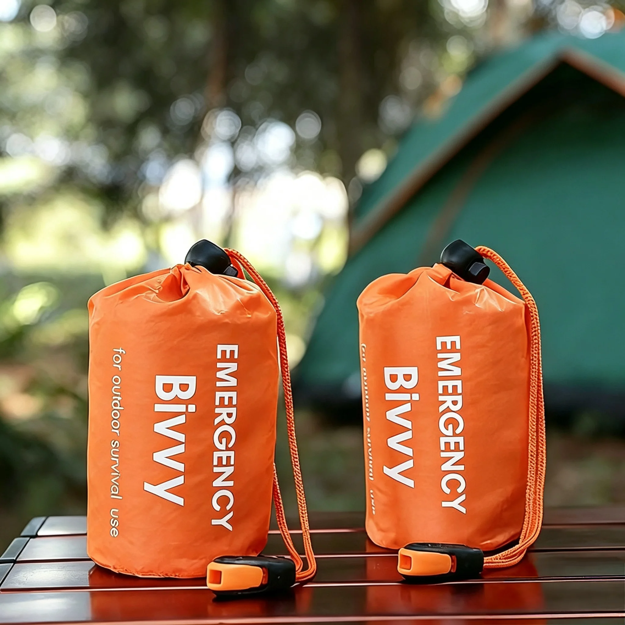 Emergency Sleeping Bag Survival Blanket Thermal Mylar Bivy Sack Lightweight Waterproof Portable Shelter For Camping Hiking