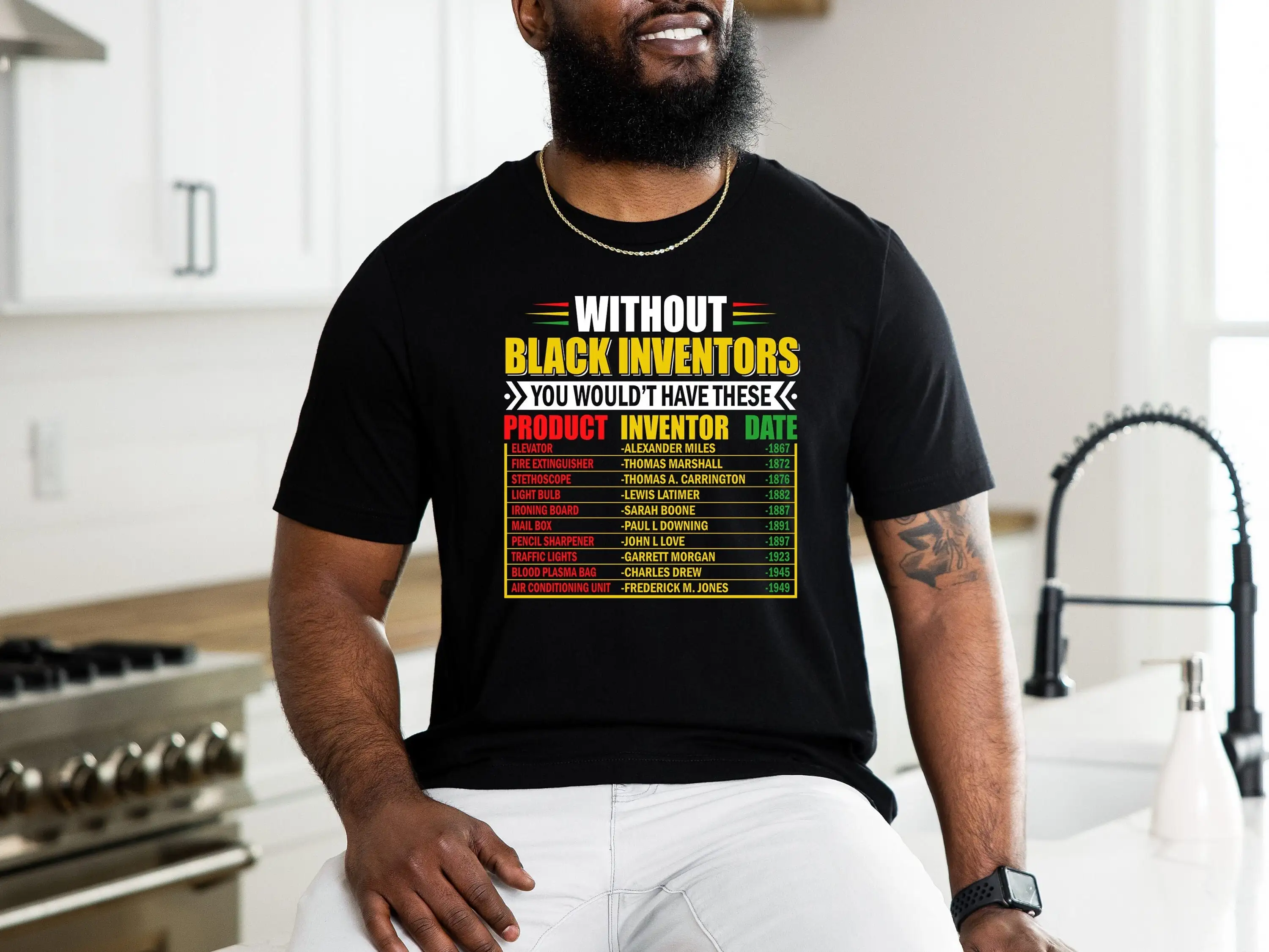 Black History Month T Shirt Of Forgotten Inventors S Girl Magic Dad